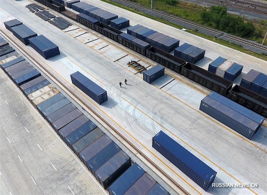 Новый логистический центр железнодорожных перевозок в Наньнине