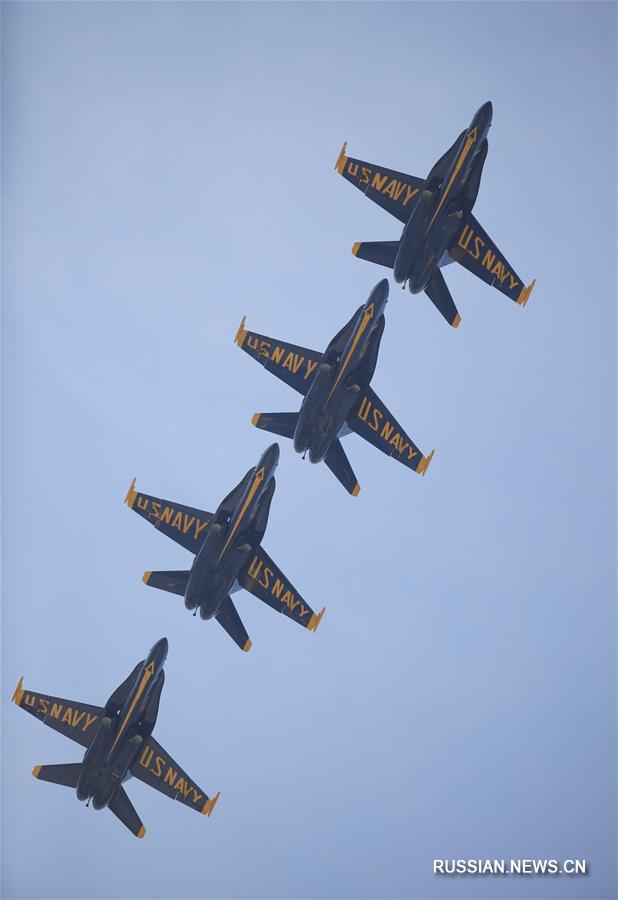 Авиашоу в штате Нью-Йорк