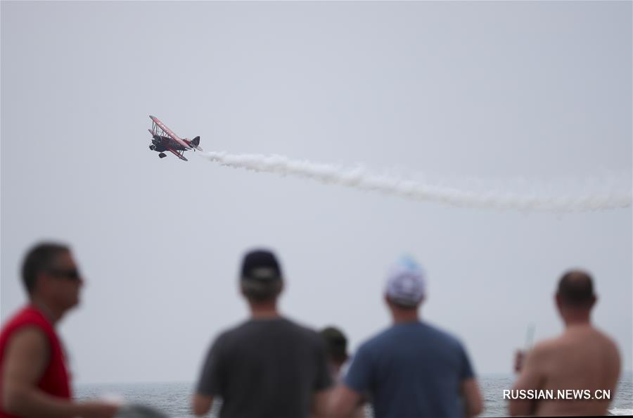 Авиашоу в штате Нью-Йорк