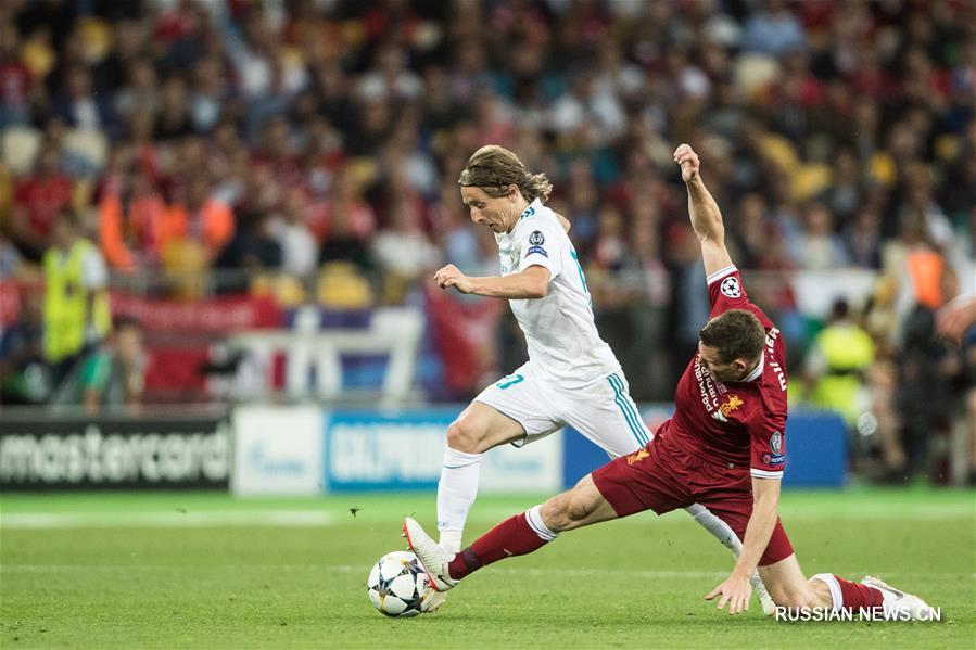 Футбол -- Лига чемпионов УЕФА 2017/2018: в киевском финале "Реал" победил "Ливерпуль"