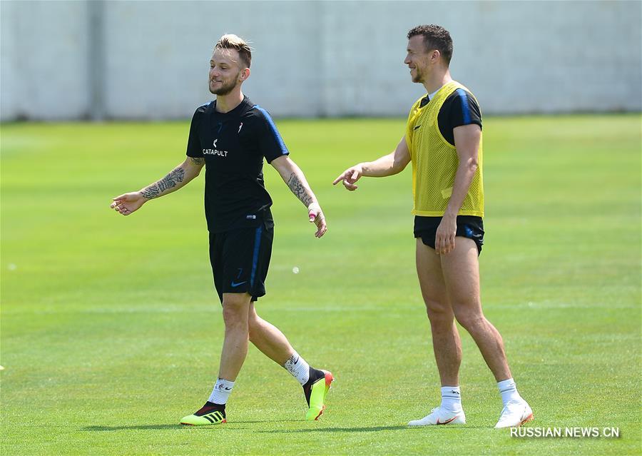 Футбол -- Сборная Хорватии готовится к ЧМ-2018