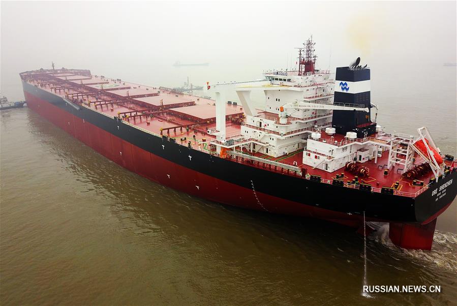 Рудовоз "Ore Shenzhen" отправился в первое плавание