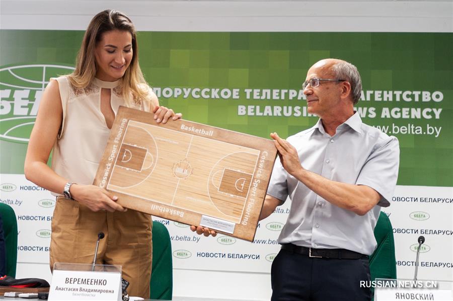 Белорусская баскетболистка заключила первый персональный рекламный контракт