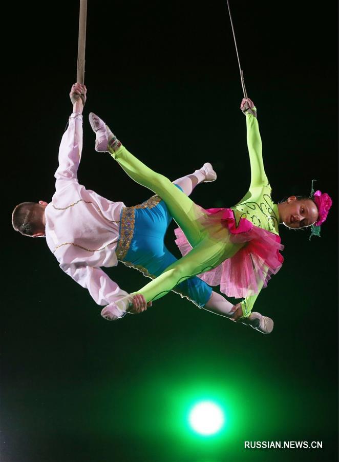 В Украине открылся 3-й Киевский международный юношеский фестиваль циркового искусства "Золотой каштан"