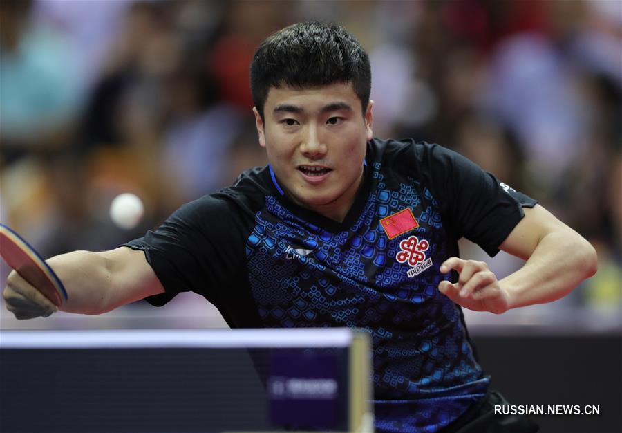 Лян Цзинкунь вышел в восьмерку сильнейших в одиночном разряде на Открытом чемпионате  Китая по настольному теннису 2018 