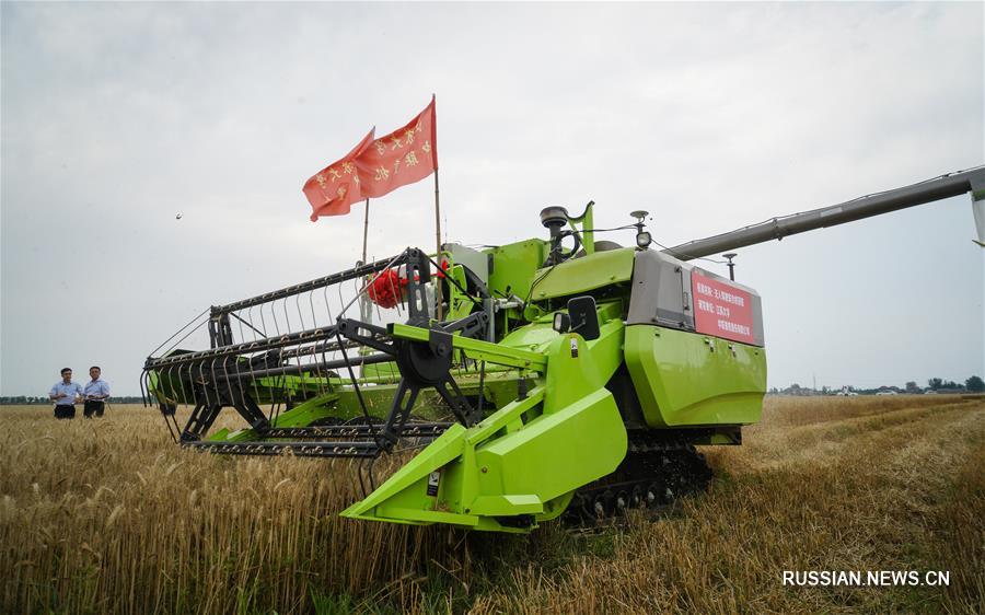 Проекты полной автоматизации сельскохозяйственных операций представили в провинции Цзянсу
