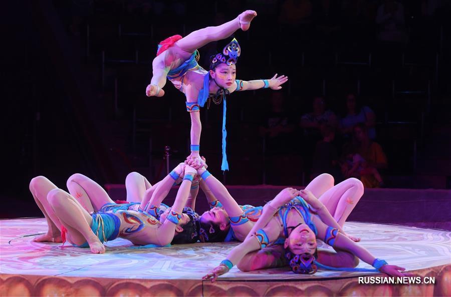 Китайские артисты выиграли гран-при циркового фестиваля в Киеве