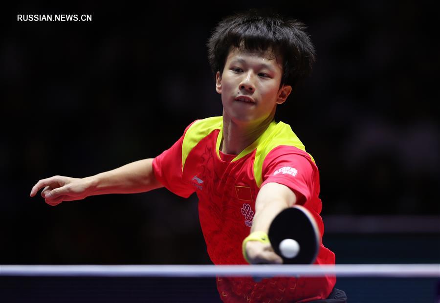 Фань Чжэньдун вышел в финал Открытого чемпионата Китая по настольному теннису 2018 