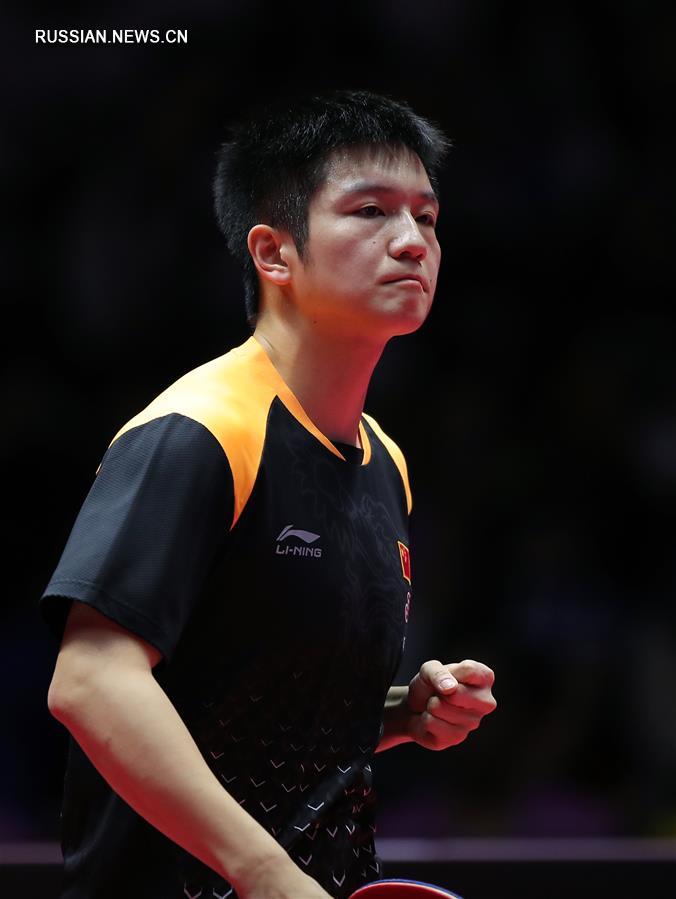 Фань Чжэньдун вышел в финал Открытого чемпионата Китая по настольному теннису 2018 