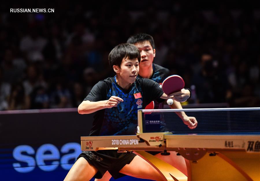 Настольный теннис -- Открытый чемпионат Китая 2018: китайская пара Линь Гаоюань/Фань Чжэньдун завоевала титул чемпионов