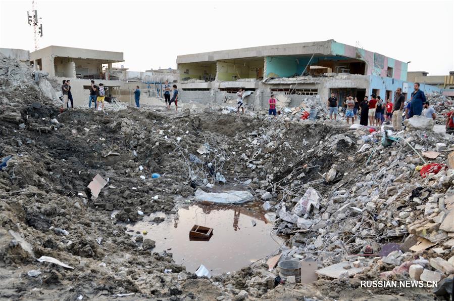 Число погибших в результате взрыва в Ираке увеличилось до 14 человек