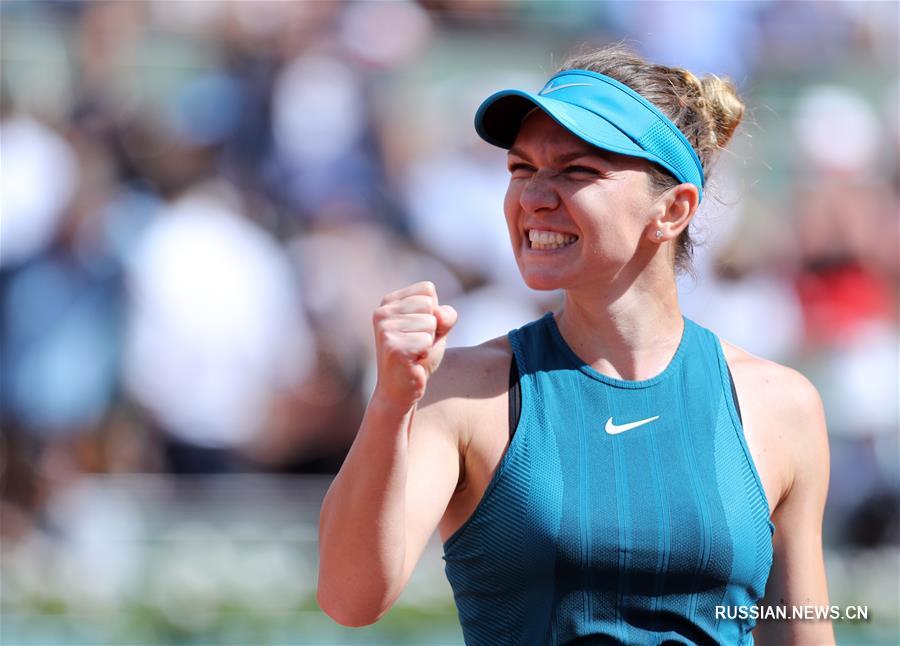 Халеп вышла в финал Открытого чемпионата Франции по теннису 