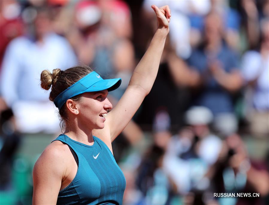 Халеп вышла в финал Открытого чемпионата Франции по теннису 