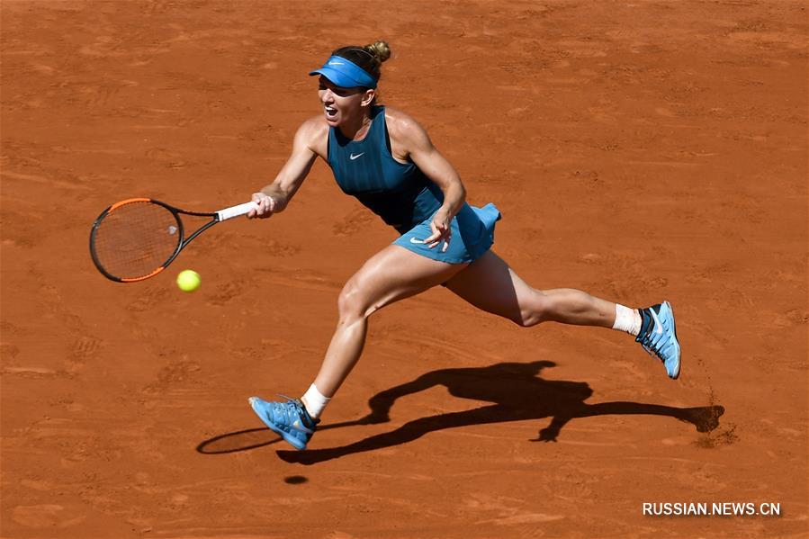 Халеп вышла в финал Открытого чемпионата Франции по теннису 