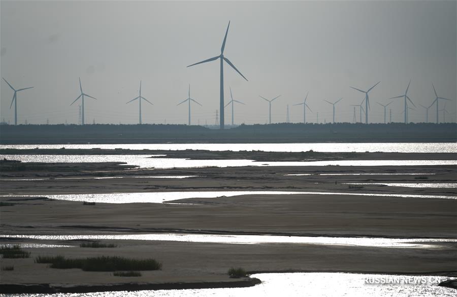 Развитие морской ветроэнергетики в уезде Жудун