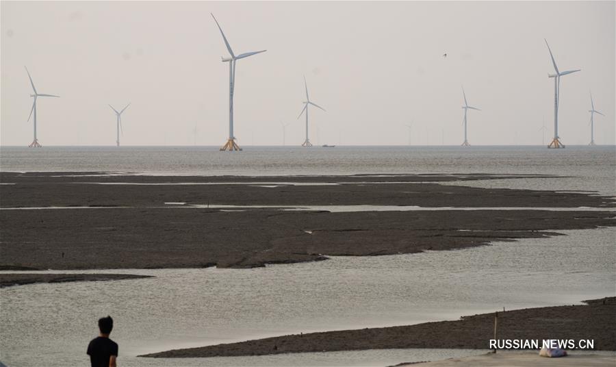 Развитие морской ветроэнергетики в уезде Жудун