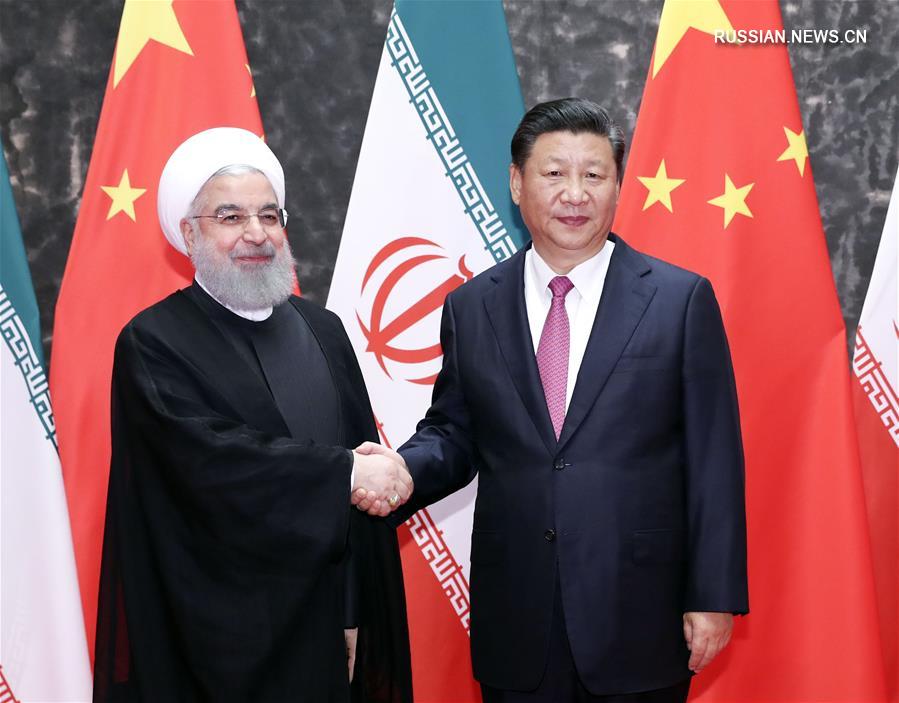Си Цзиньпин провел переговоры с президентом Ирана Х.Роухани