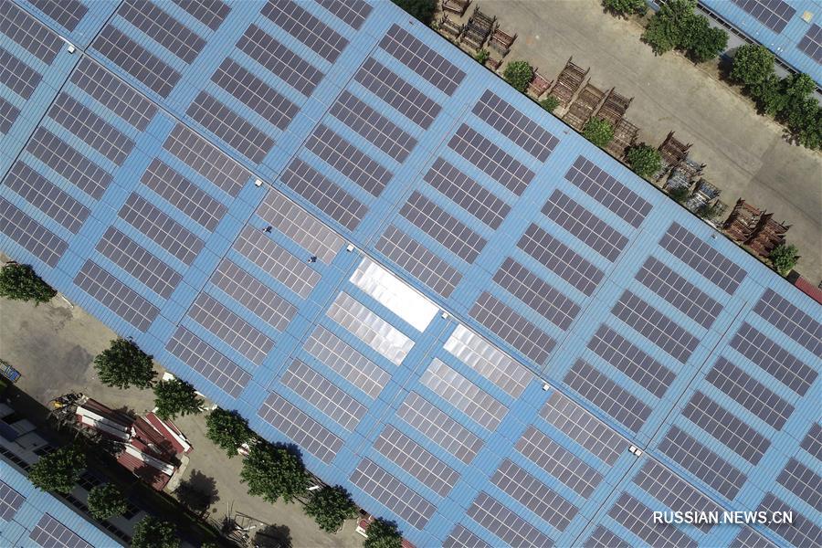 Солнечная энергия указывает путь к развитию промышленности в провинции Хэбэй
