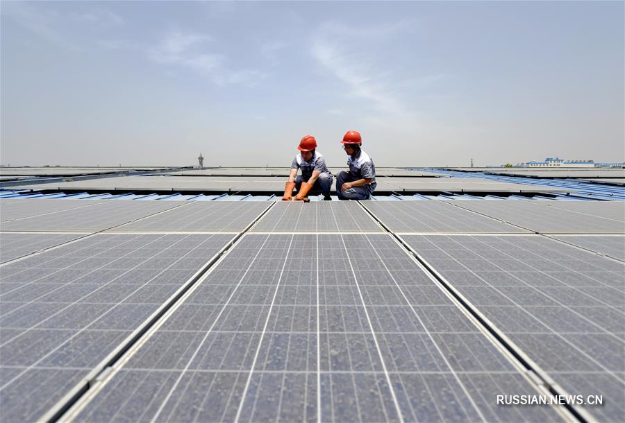 Солнечная энергия указывает путь к развитию промышленности в провинции Хэбэй