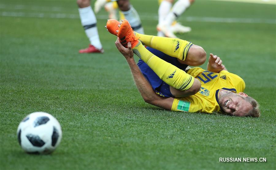 Футбол -- ЧМ-2018, группа F: сборная Швеции встречается со сборной РК