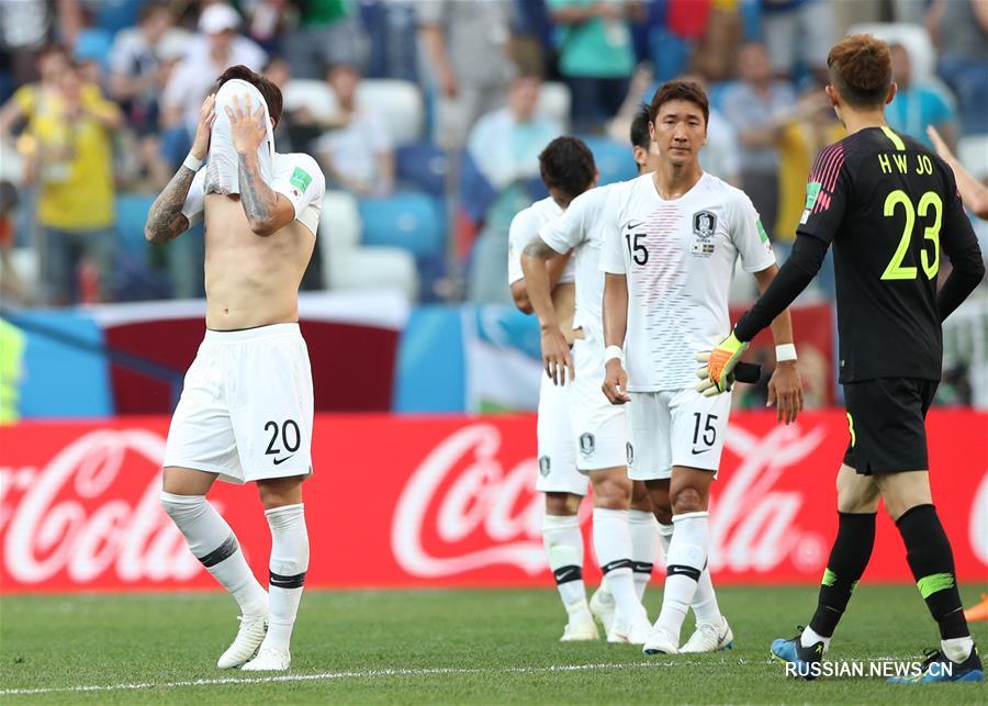  Футбол -- ЧМ-2018, группа F: Швеция победила РК