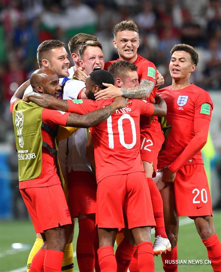Футбол -- ЧМ-2018, группа G: англичанин Х.Кейн сделал победный дубль в матче с Тунисом