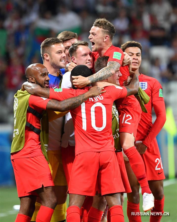 Футбол -- ЧМ-2018, группа G: англичанин Х.Кейн сделал победный дубль в матче с Тунисом