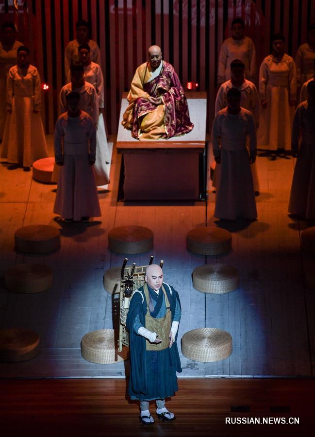 Китайская музыкальная драма о монахе Цзяньчжэне представлена на Тайване