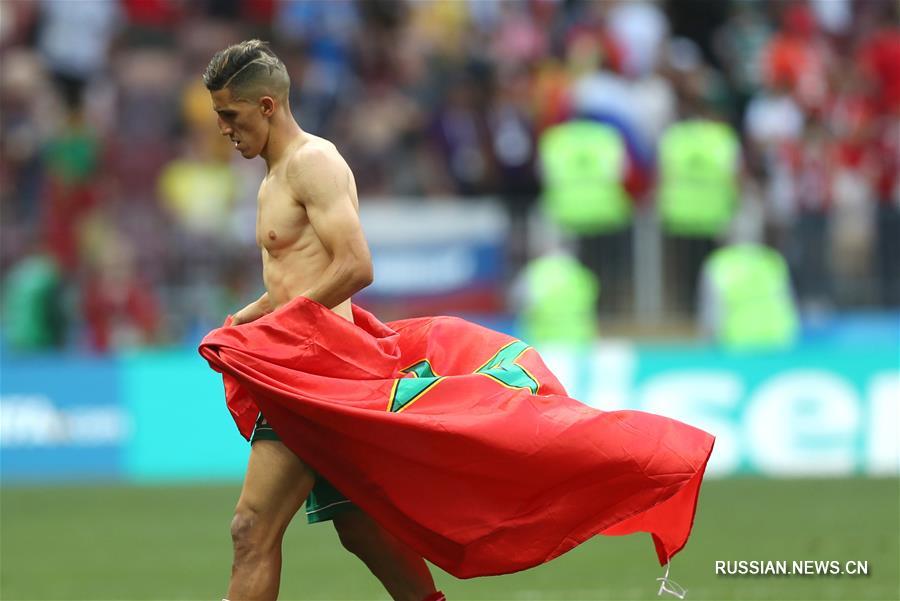 Футбол -- ЧМ-2018, группа B: Португалия обыграла Марокко