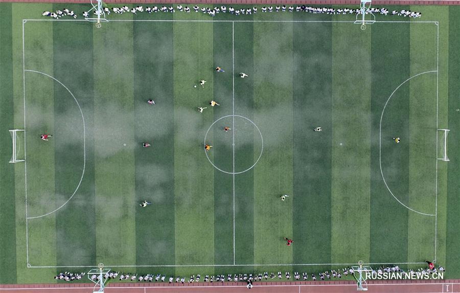 Футбольный бум на школьных стадионах Китая