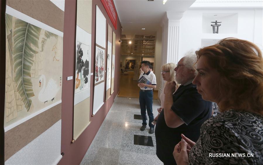 В Белорусском национальном художественном музее открылась выставка произведений китайских каллиграфов и художников
