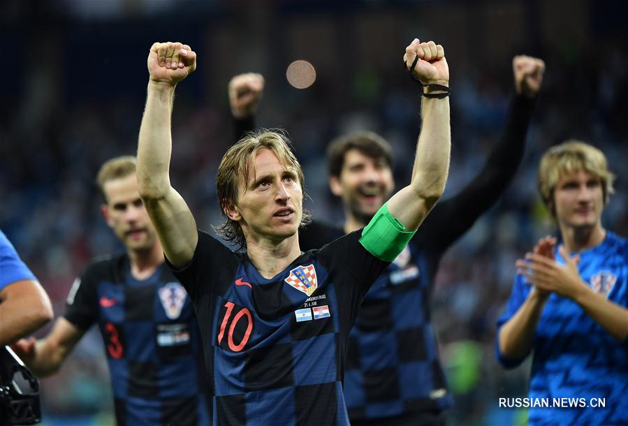 Футбол -- ЧМ-2018, группа D: Хорватия разгромила Аргентину