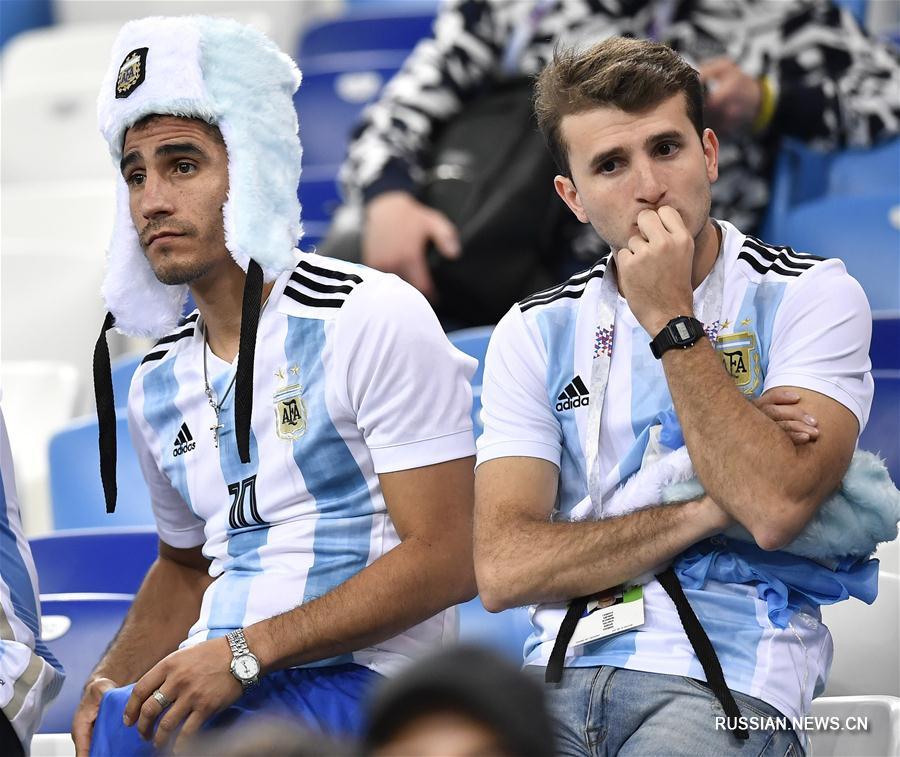 Футбол -- ЧМ-2018, группа D: Хорватия разгромила Аргентину