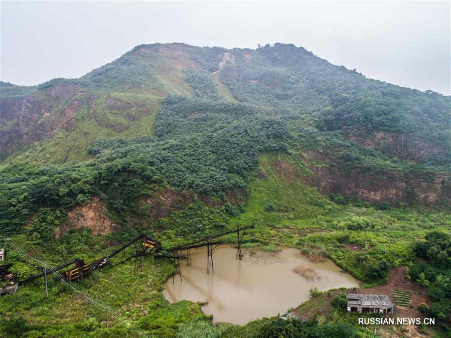 Экопарки на месте заброшенных рудников в Хучжоу