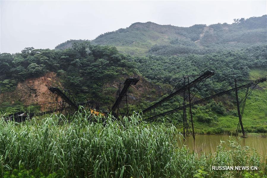 Экопарки на месте заброшенных рудников в Хучжоу