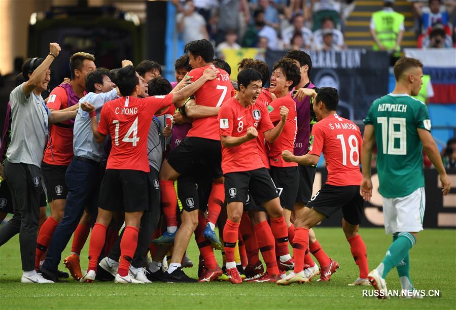 Футбол -- ЧМ-2018, группа F: РК помешала Германии выйти в 1/8 финала