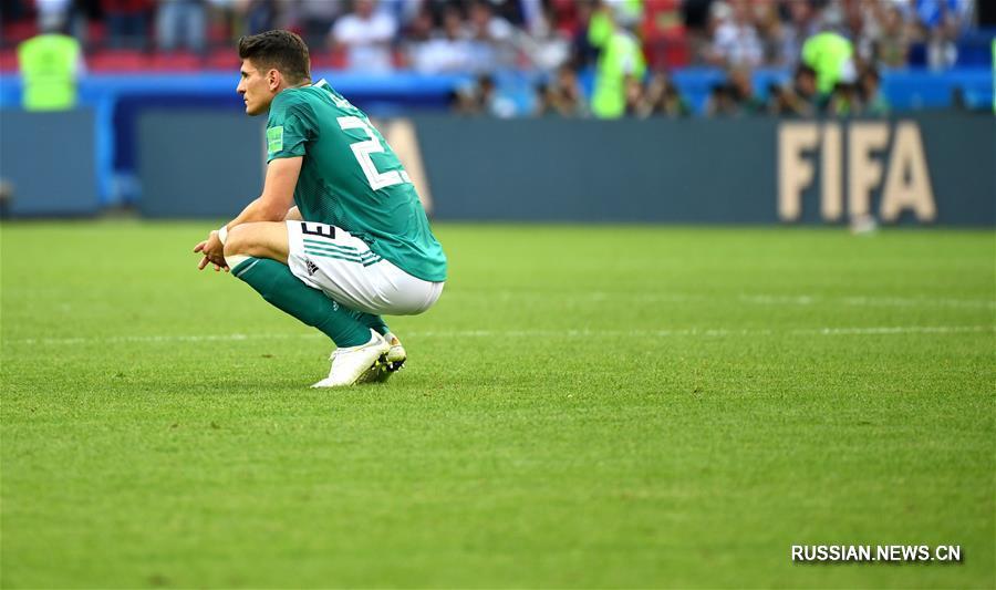 Футбол -- ЧМ-2018, группа F: действующие чемпионы выбыли на групповой стадии 