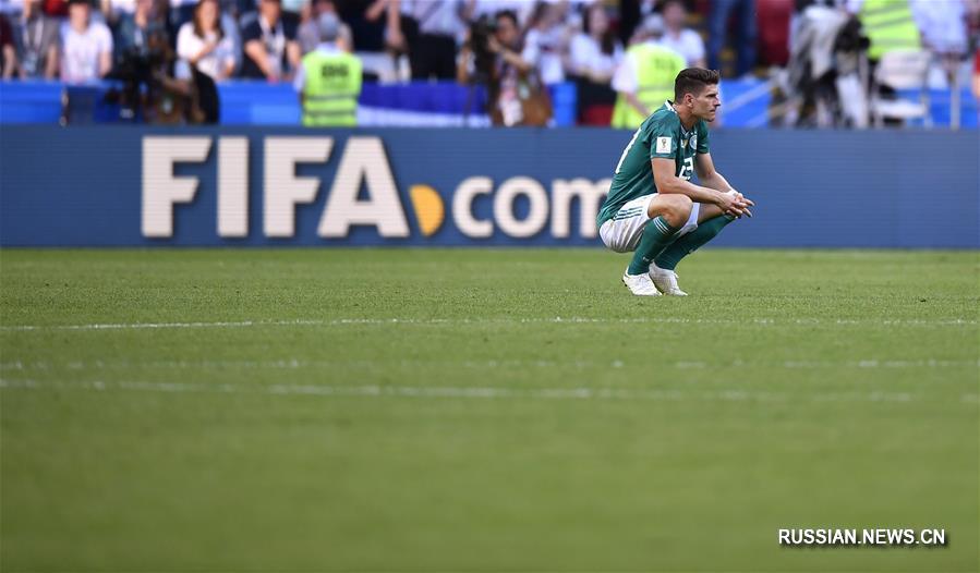 Футбол -- ЧМ-2018, группа F: действующие чемпионы выбыли на групповой стадии 