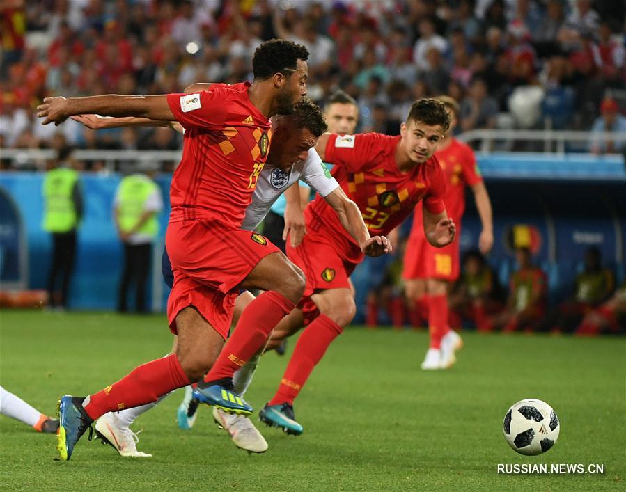 Футбол -- ЧМ-2018, группа G: сборные Бельгии и Англии вышли в 1/8 финала