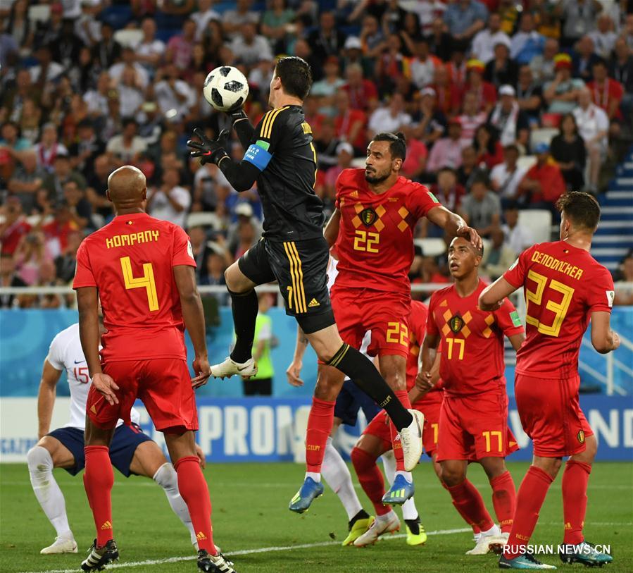 Футбол -- ЧМ-2018, группа G: сборные Бельгии и Англии вышли в 1/8 финала