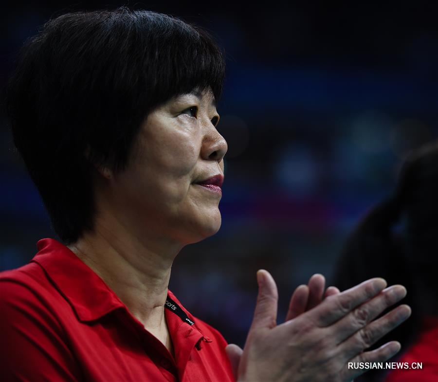 В групповом матче финального этапа женской волейбольной Лиги Наций китайская сборная  проиграла бразильской команде со счетом 0:3