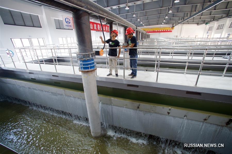 Водоочистная станция "Янли" в Фучжоу запущена в тестовом режиме после модернизации