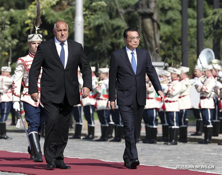 Ли Кэцян в Софии провел переговоры с премьер-министром Болгарии Б.Борисовым