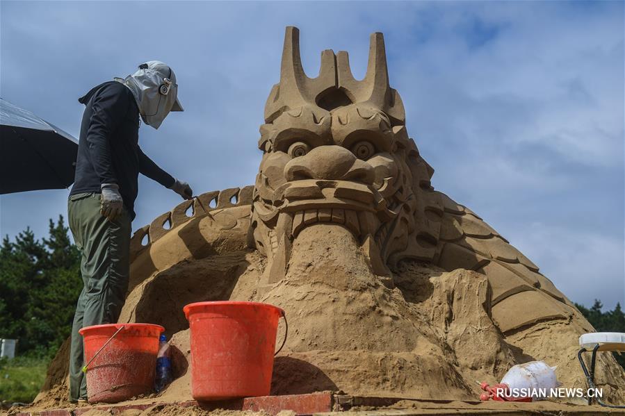 "Песчаное царство грез" в Чжоушане