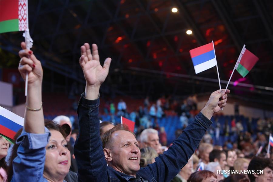 В рамках фестиваля "Славянский базар - 2018" состоялся Большой концерт в День Союзного государства