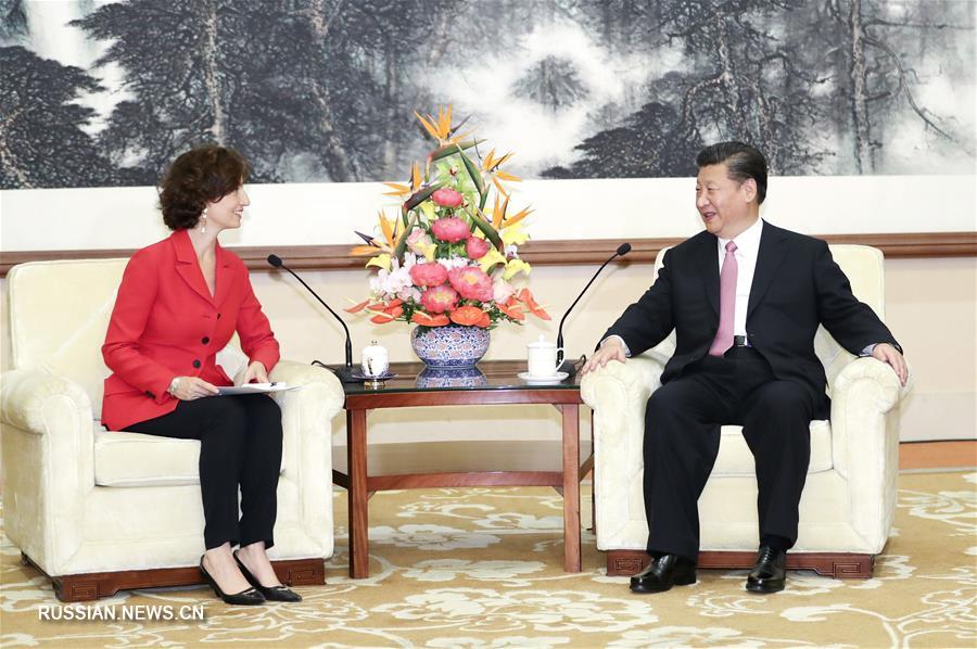 Си Цзиньпин встретился с гендиректором ЮНЕСКО О.Азулай