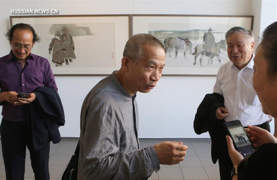 В Киеве открылась выставка художников Китайской государственной академии живописи