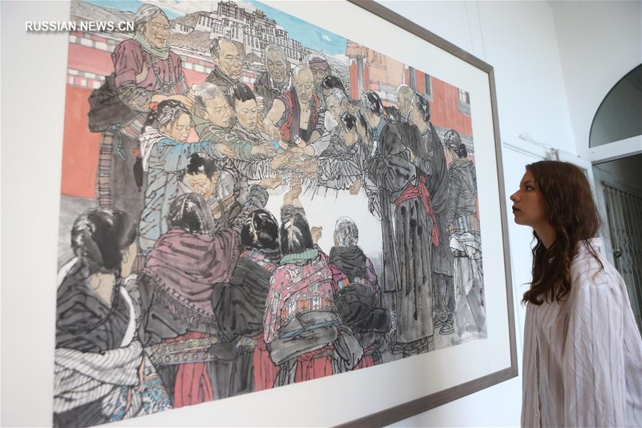 В Киеве открылась выставка художников Китайской государственной академии живописи