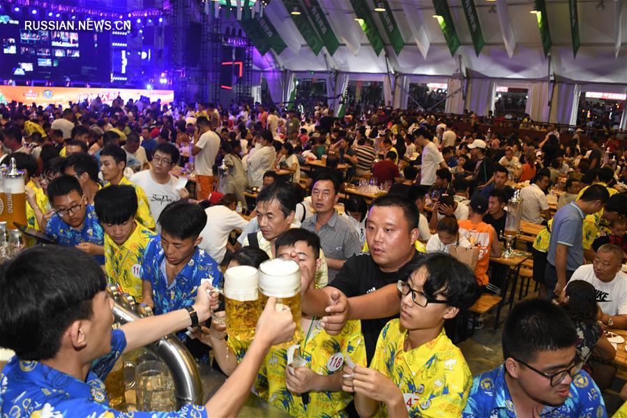 28-й Международный пивной фестиваль открылся в Циндао