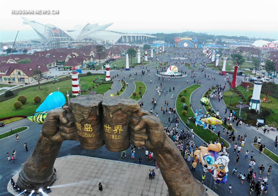 28-й Международный пивной фестиваль открылся в Циндао